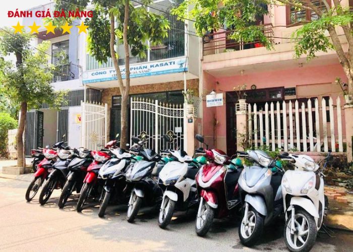Thuê xe máy ở Đà Nẵng Bình Minh
