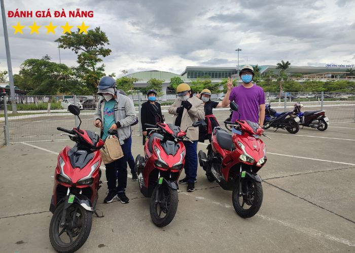 Thuê xe máy tại Đà Nẵng Gia Khánh