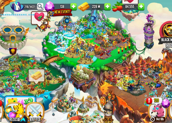 Acc Dragon city miễn phí VIP cập nhật mới nhất