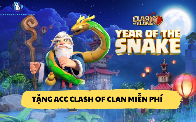 Tặng Acc Clash of Clan miễn phí