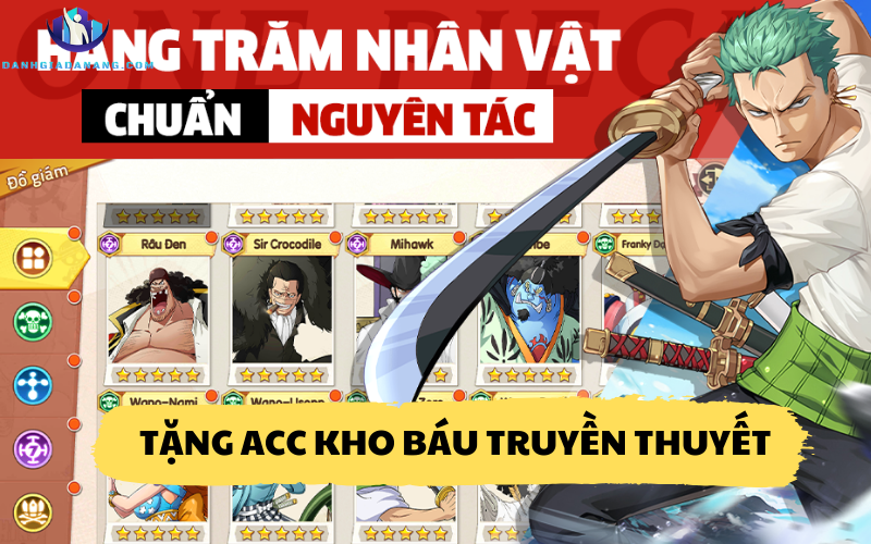 Tặng acc Kho Báu Truyền Thuyết