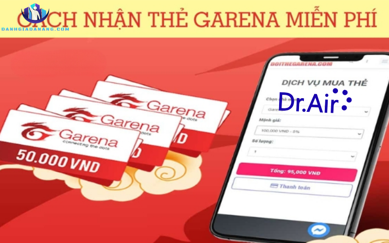Thẻ nạp garena miễn phí
