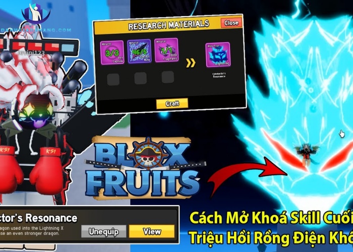 Lợi ích của cho acc Blox Fruits Mochi V2 Tộc V4 miễn phí